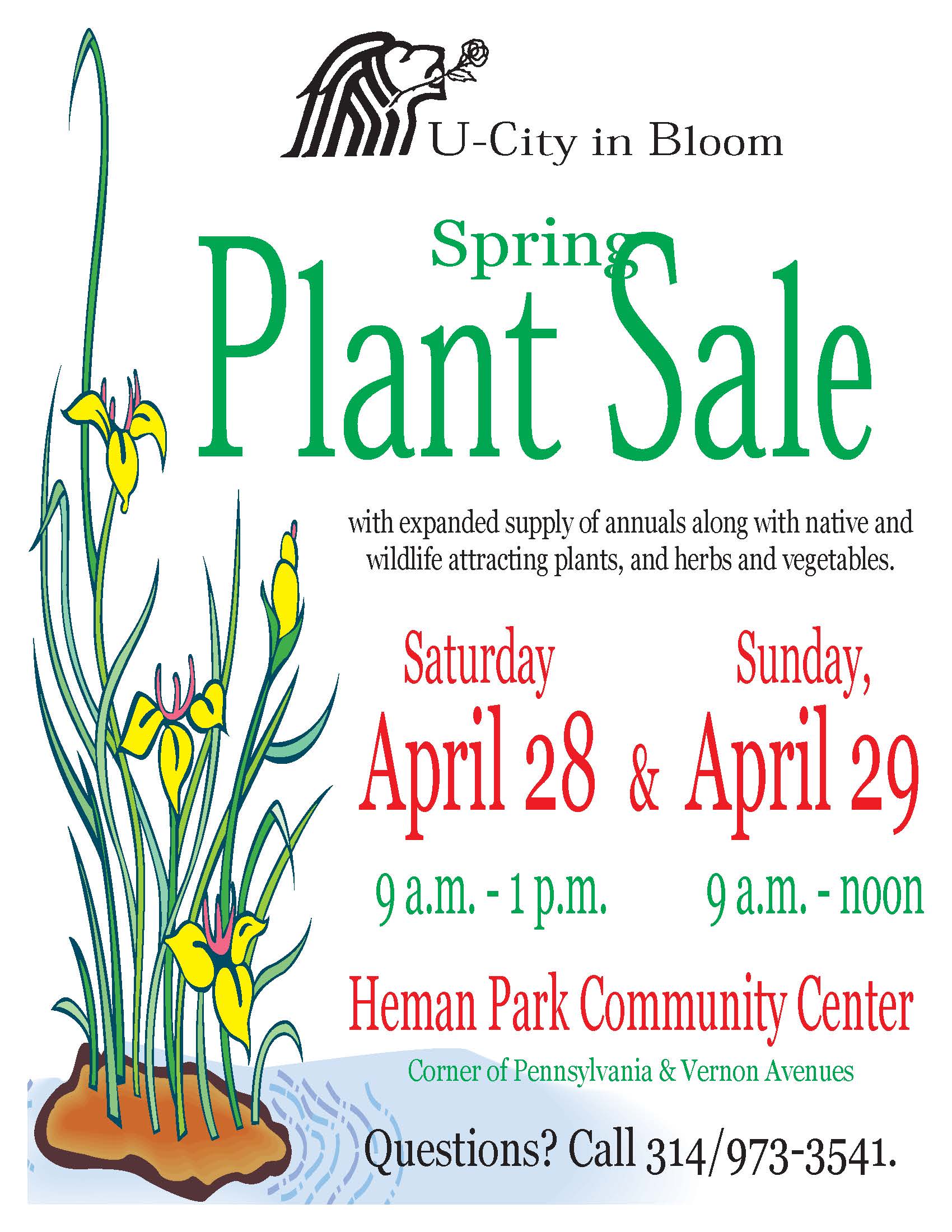 U City in Bloom Flyer